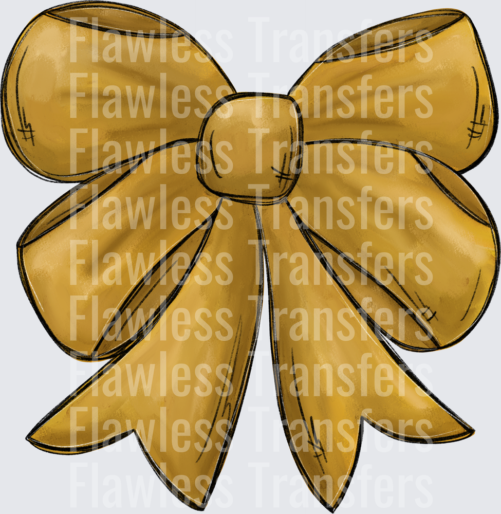 Vegas Gold Bow #4685