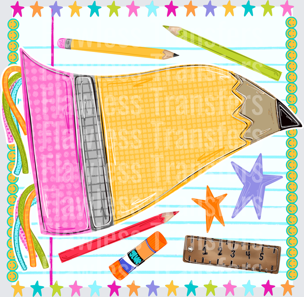 Back To School Pencil #3452