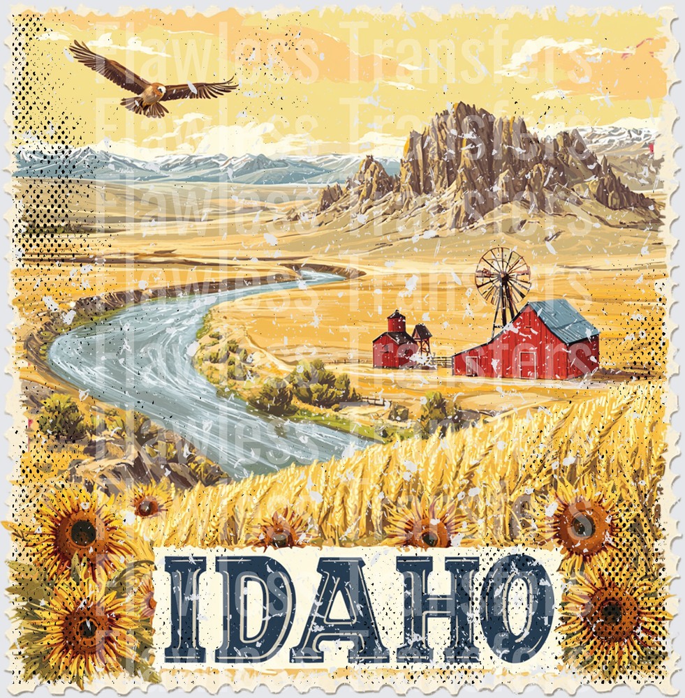 Idaho Vintage Stamp #1031