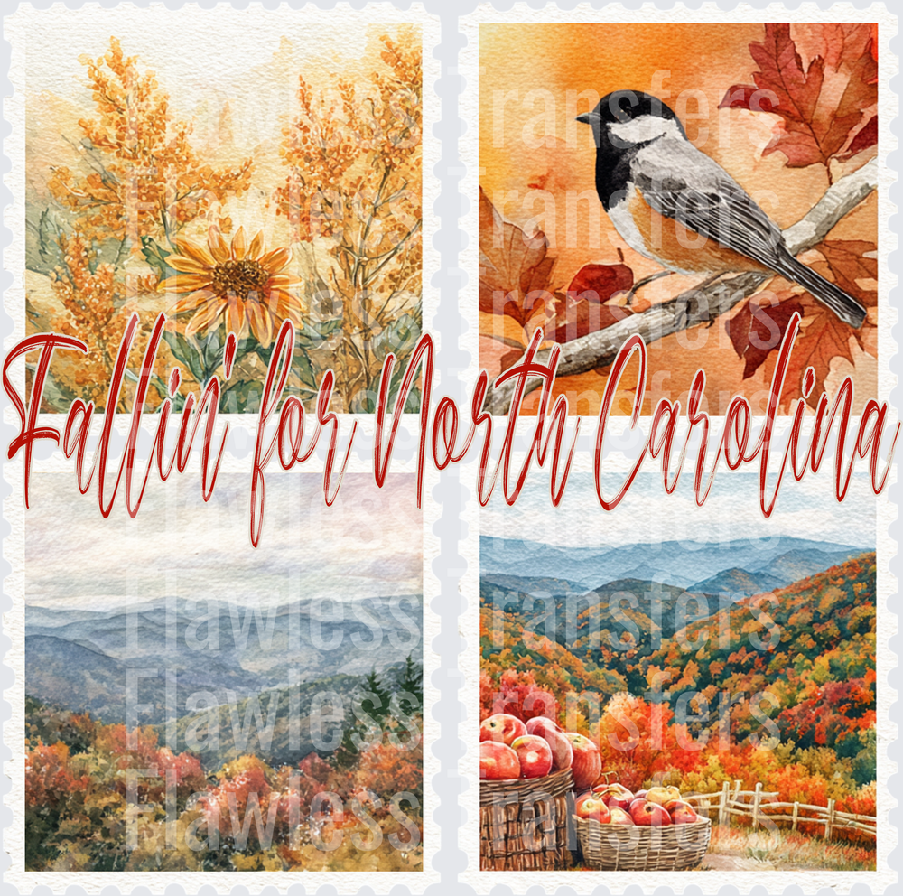 Fallin For North Carolina Stamp #1167