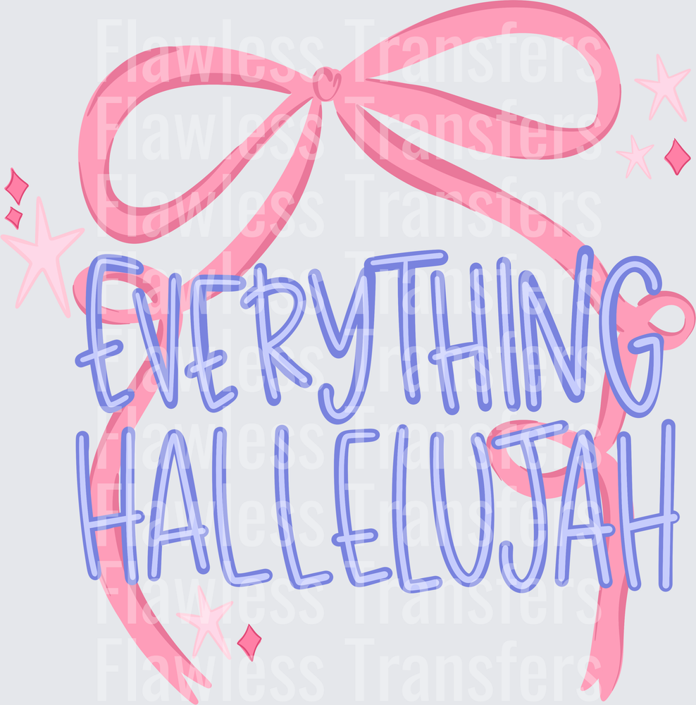 Everything Hallelujah #5451