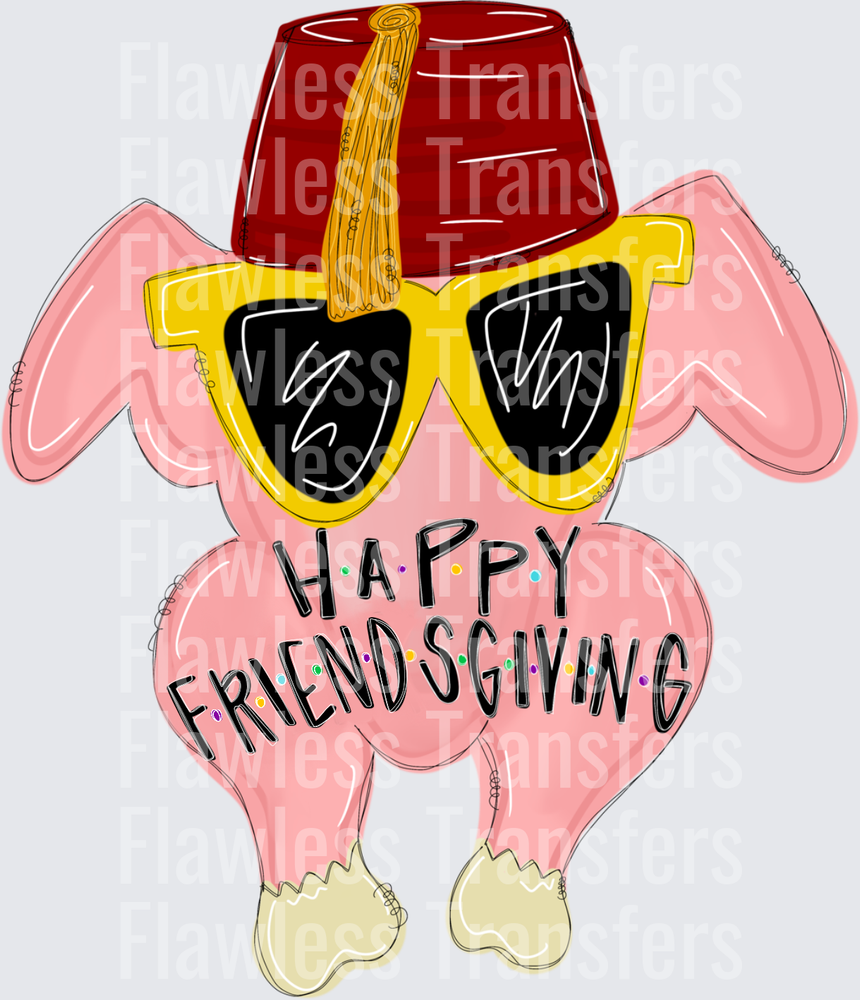 Happy Friendsgiving Turkey #0164