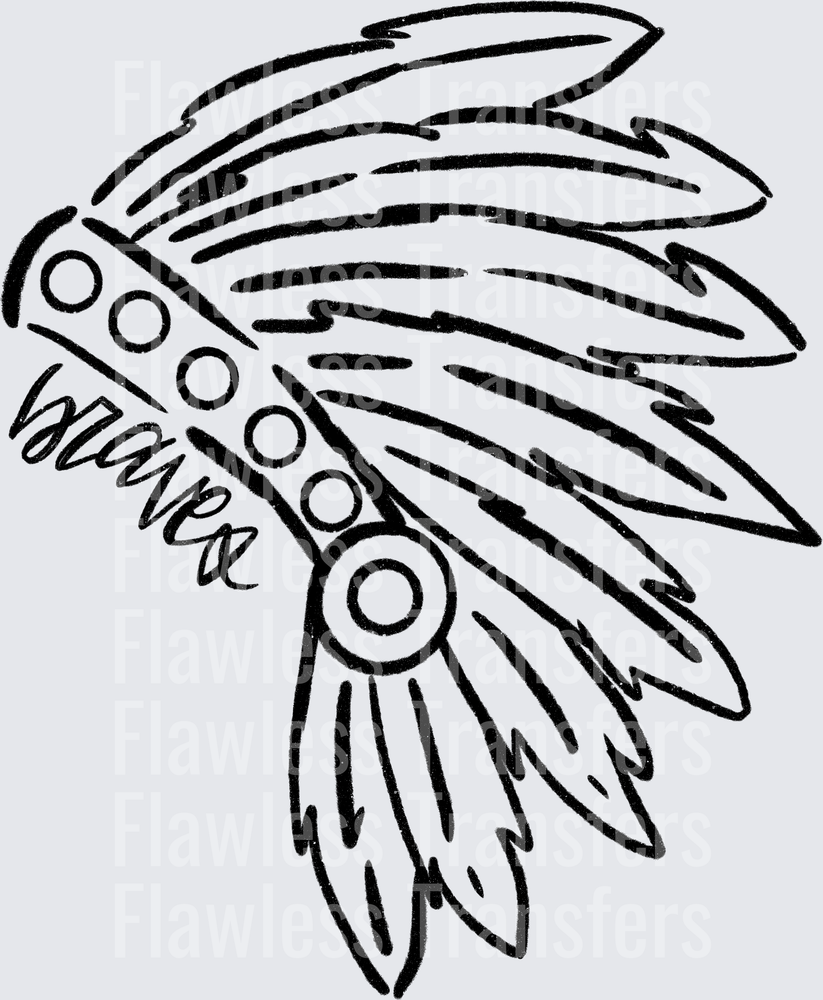 Braves Headdress #2815