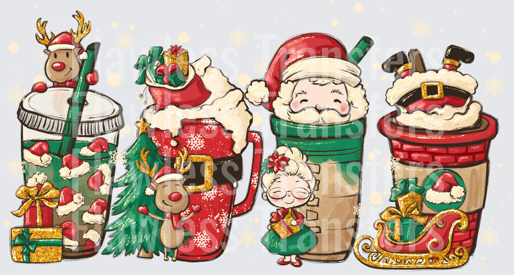 Santa Coffee Latte #1469