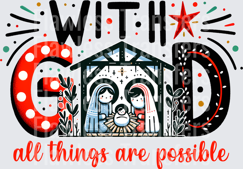 With God All Things Are Possible #1592