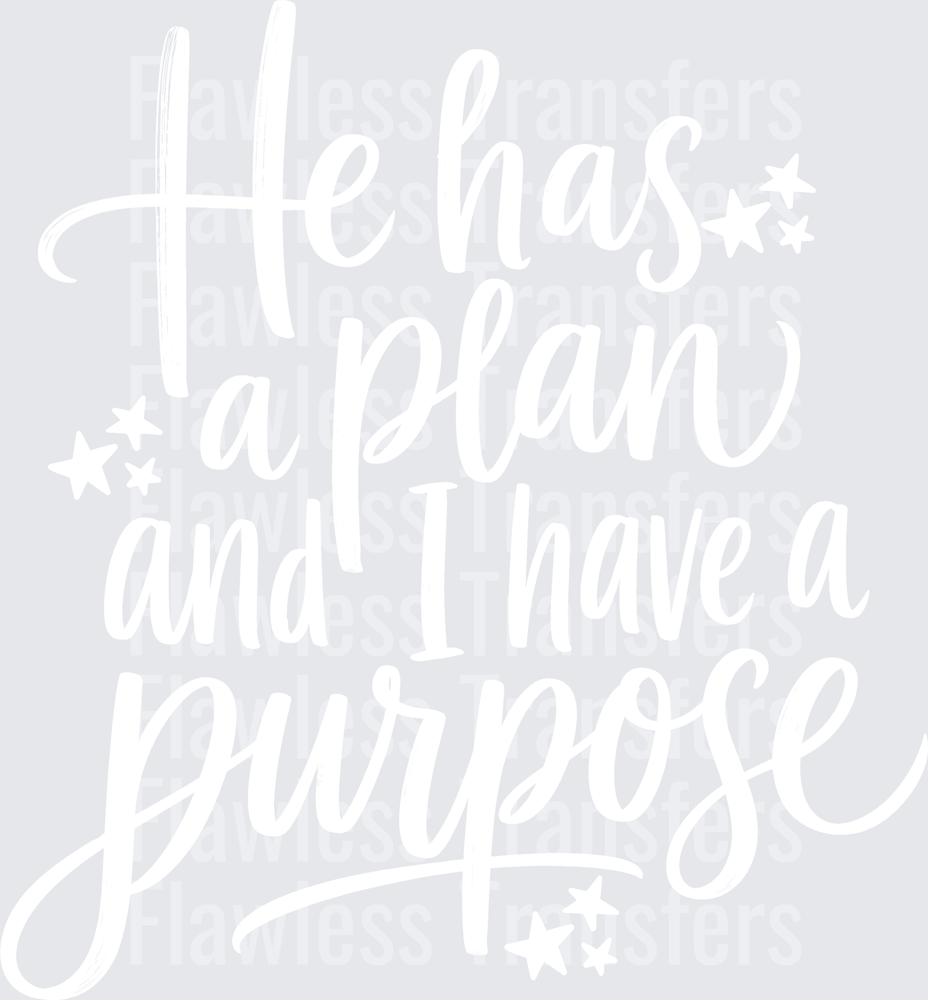 He Has A Plan #5567