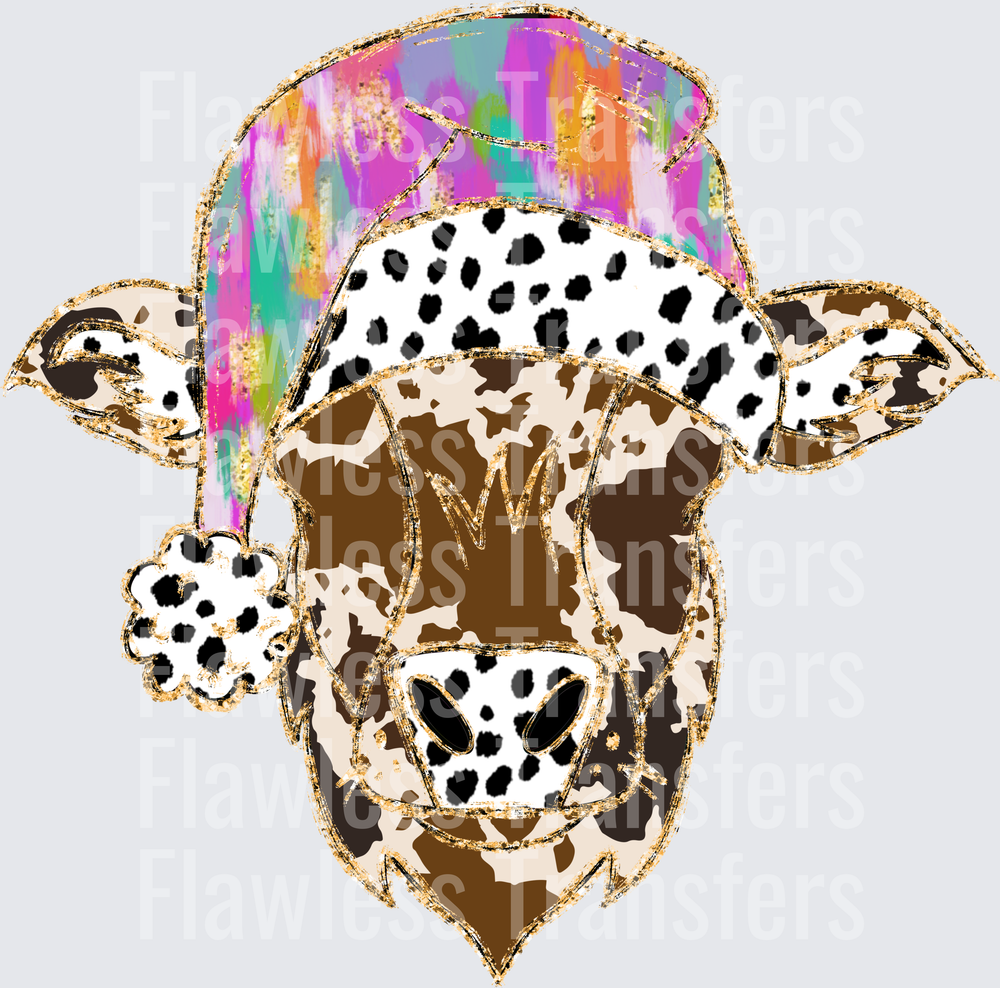 Cow Christmas Hat #4149