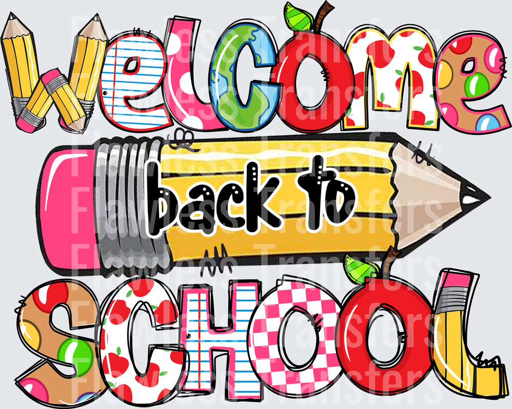 Welcome Back To School #3472