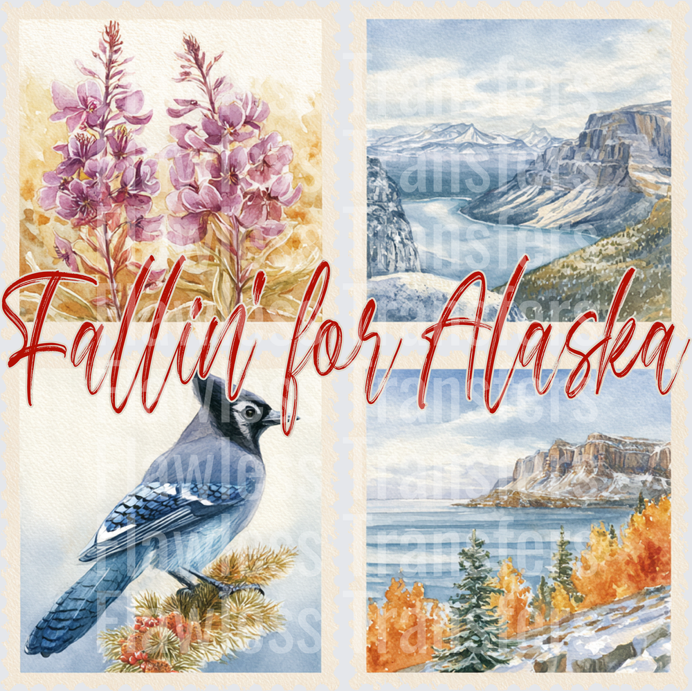 Fallin For Alaska Stamp #1136