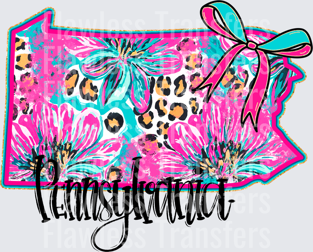 Pennsylvania Tropical States #1121