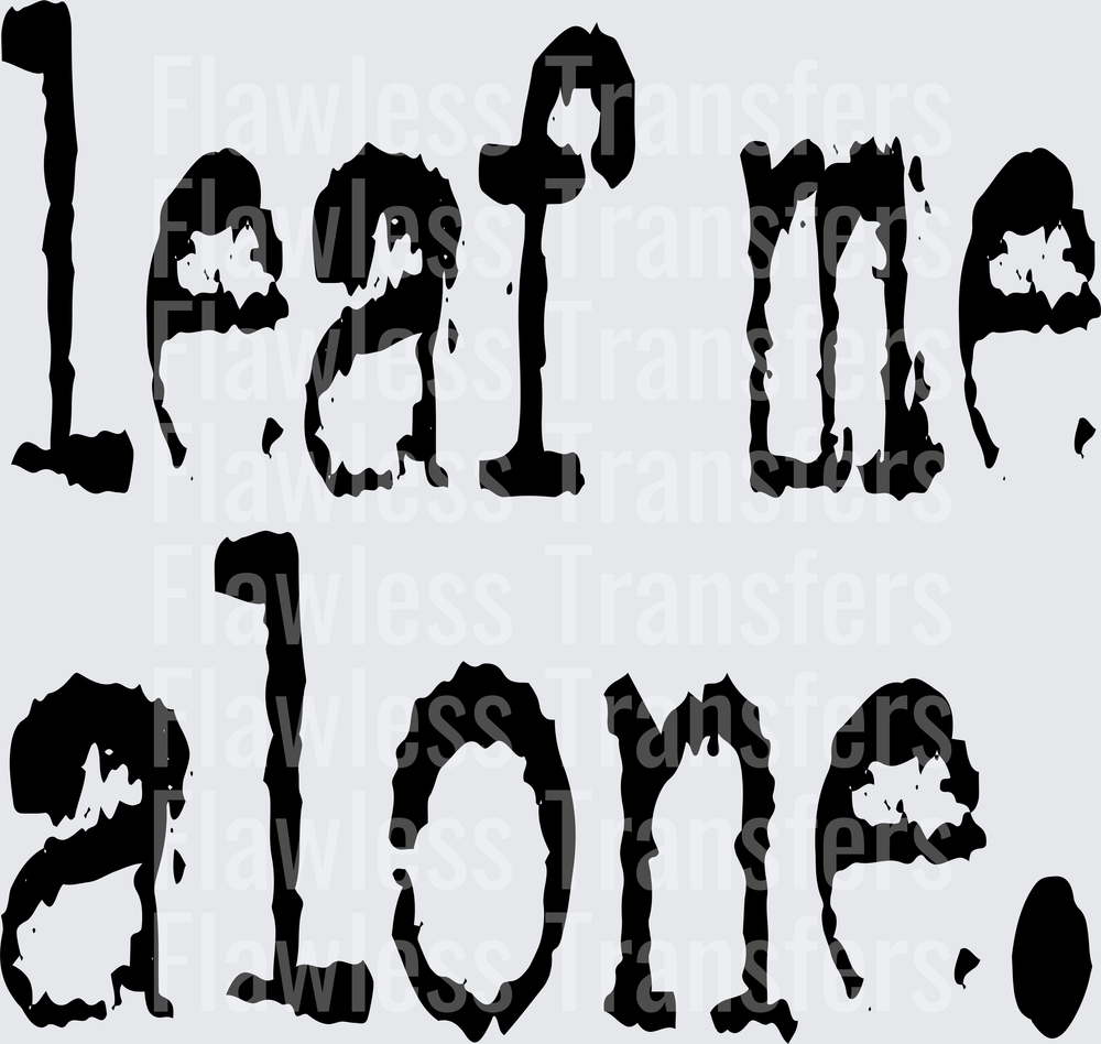 Leaf Me Alone #0330