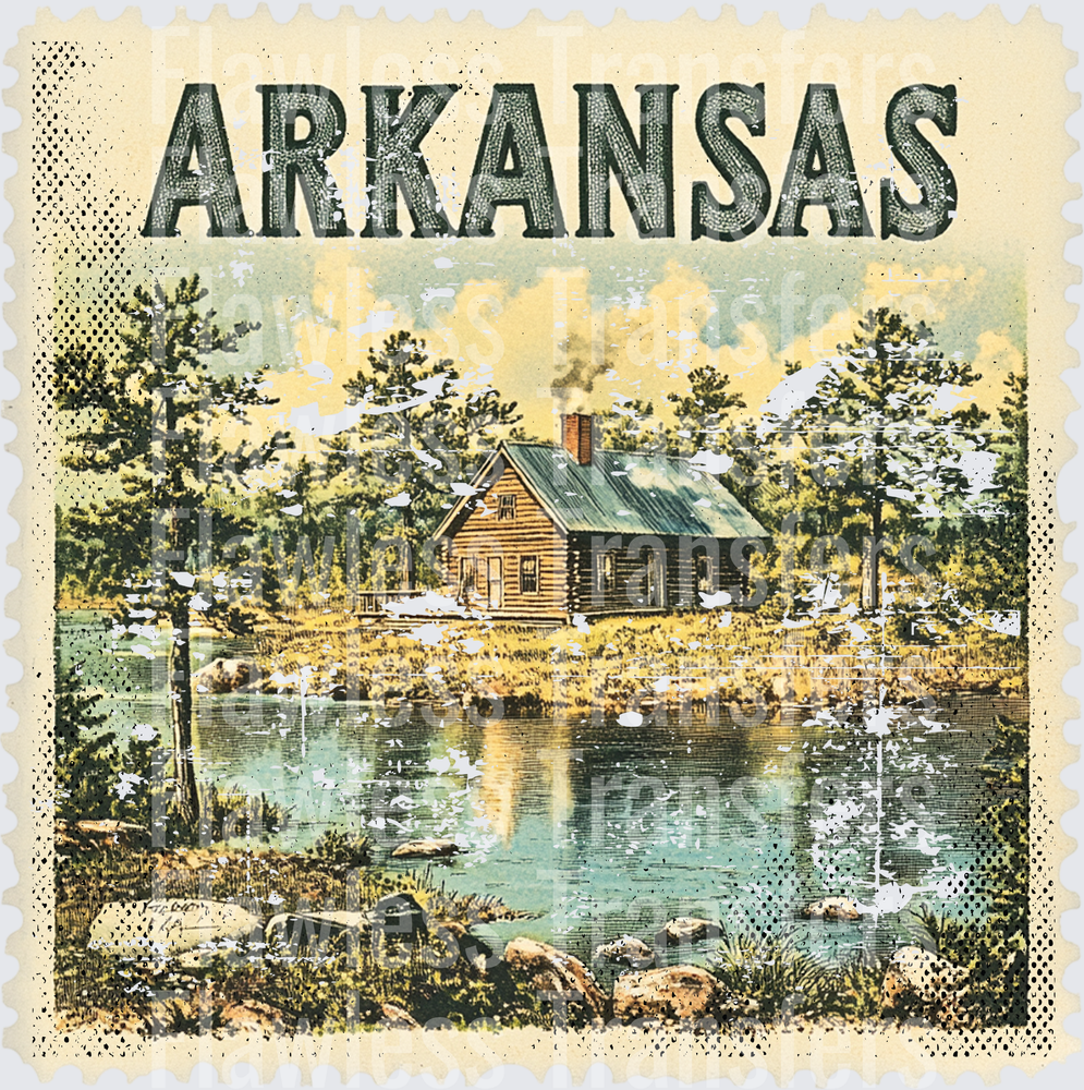 Arkansas Vintage Stamp #0997