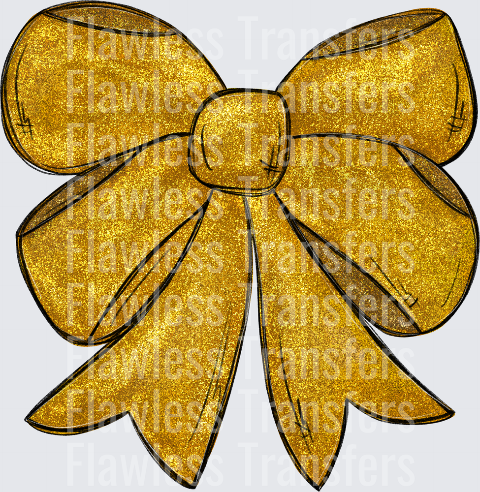 Yellow Gold Bow #4671