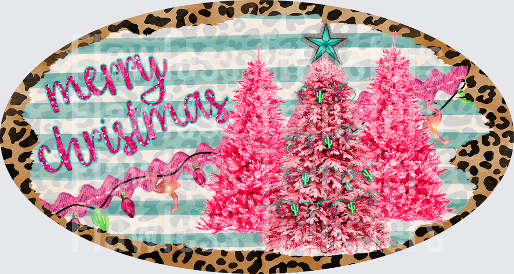 Merry Christmas Tree Trio #2096