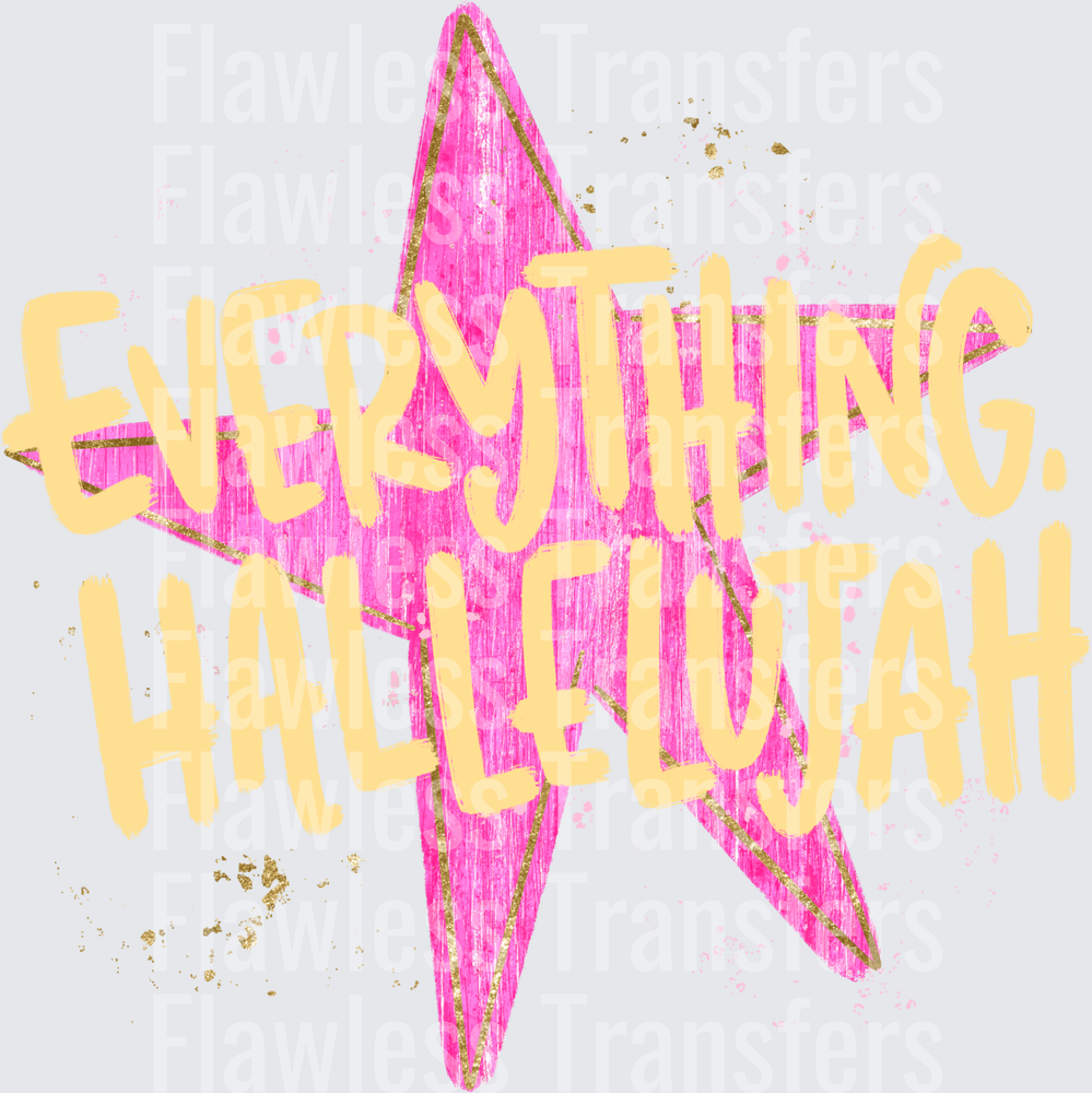 Everything Hallelujah #5452