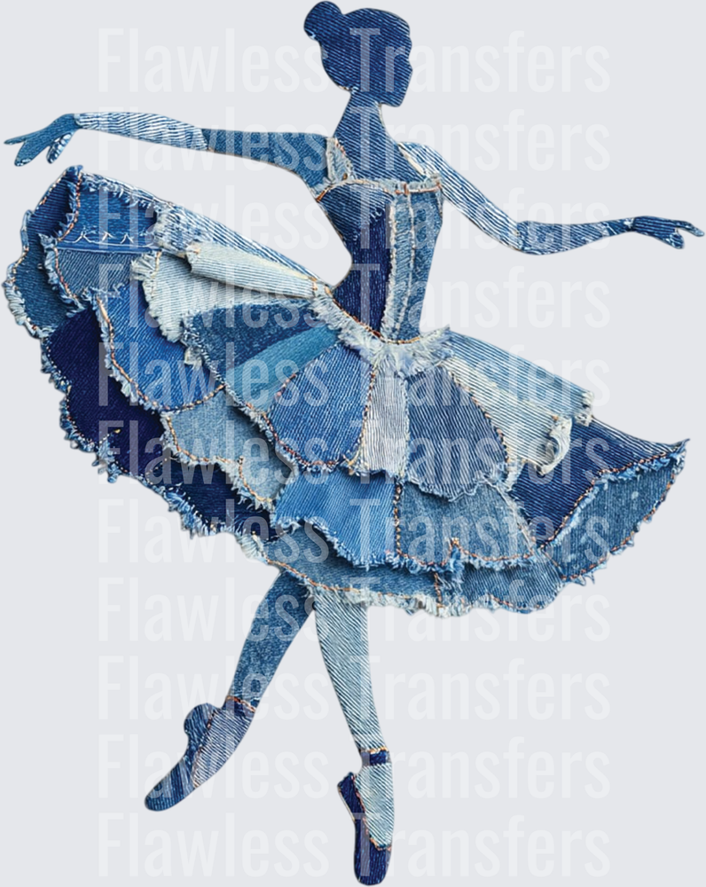 Denim Ballerina #1784
