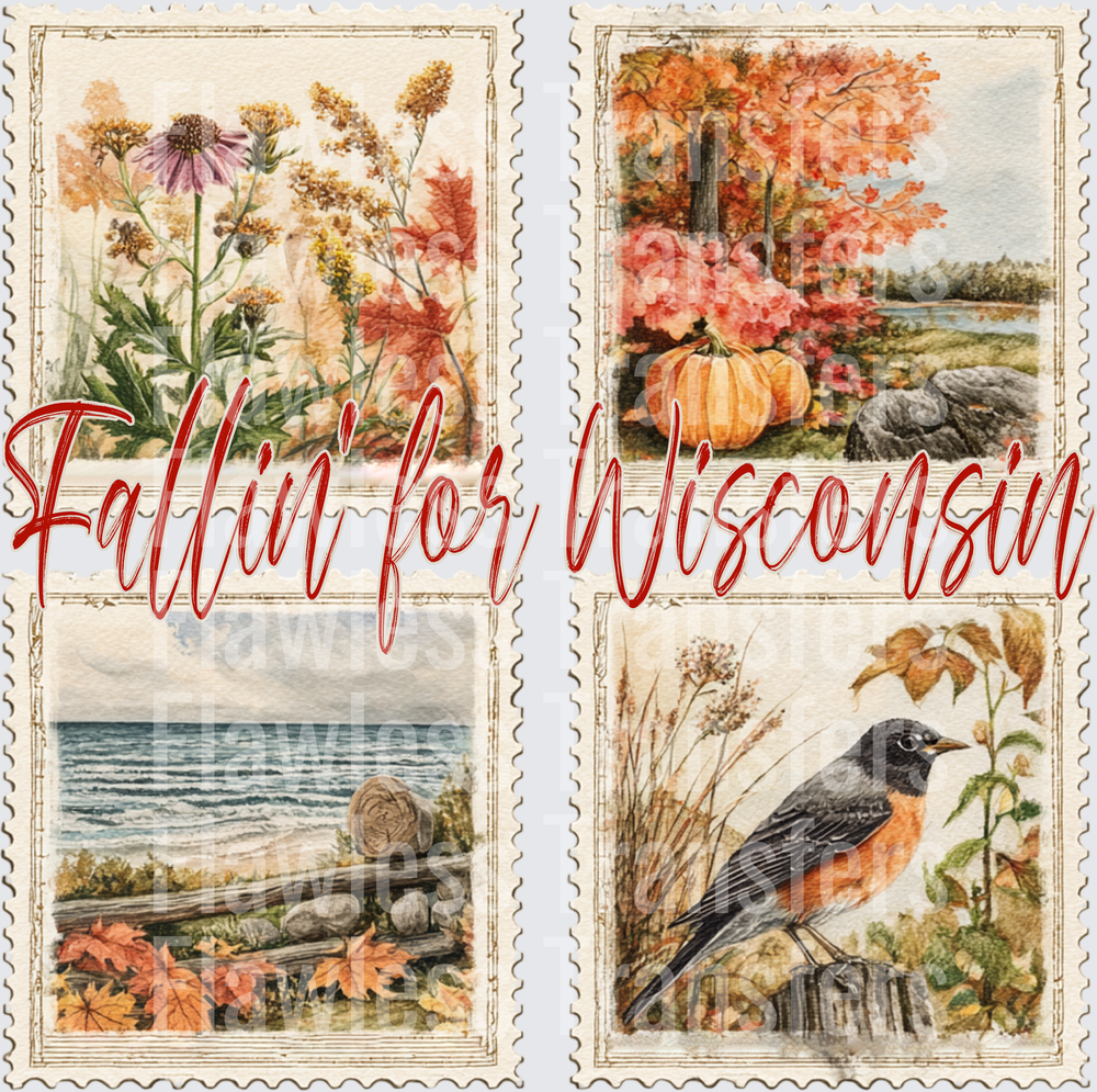Fallin For Wisconsin Stamp #1133