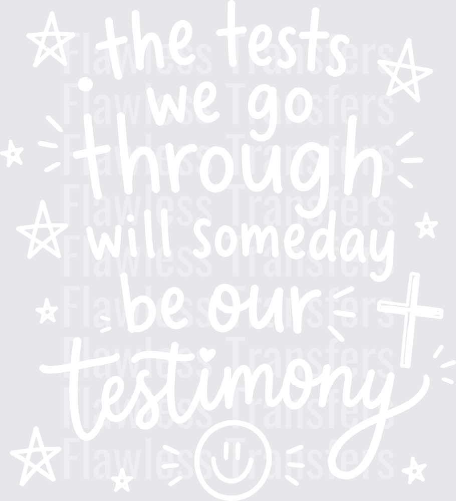 The Tests We Go Through #5546