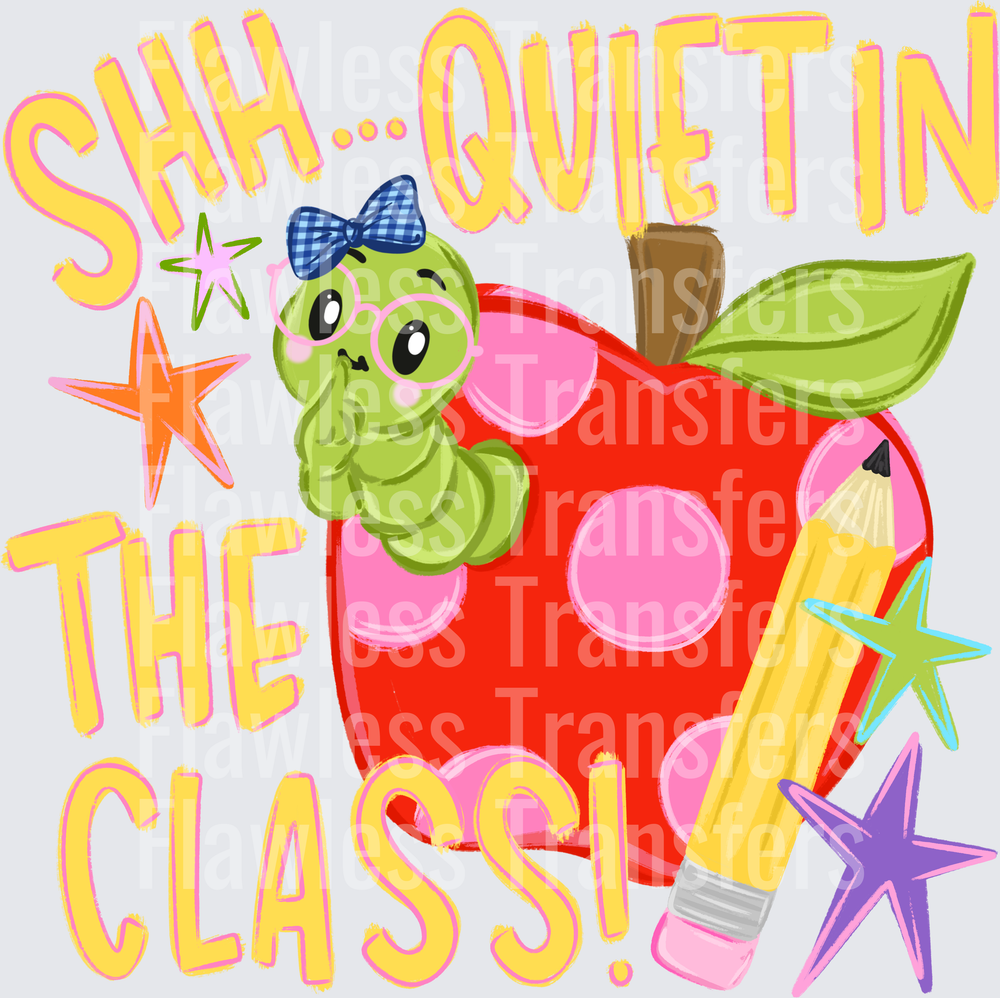 Shh Quiet In The Class #3461