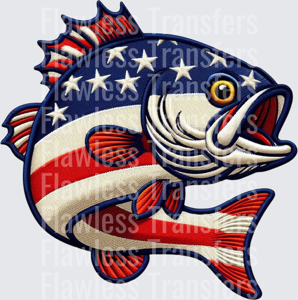 Patriotic Bass #4040