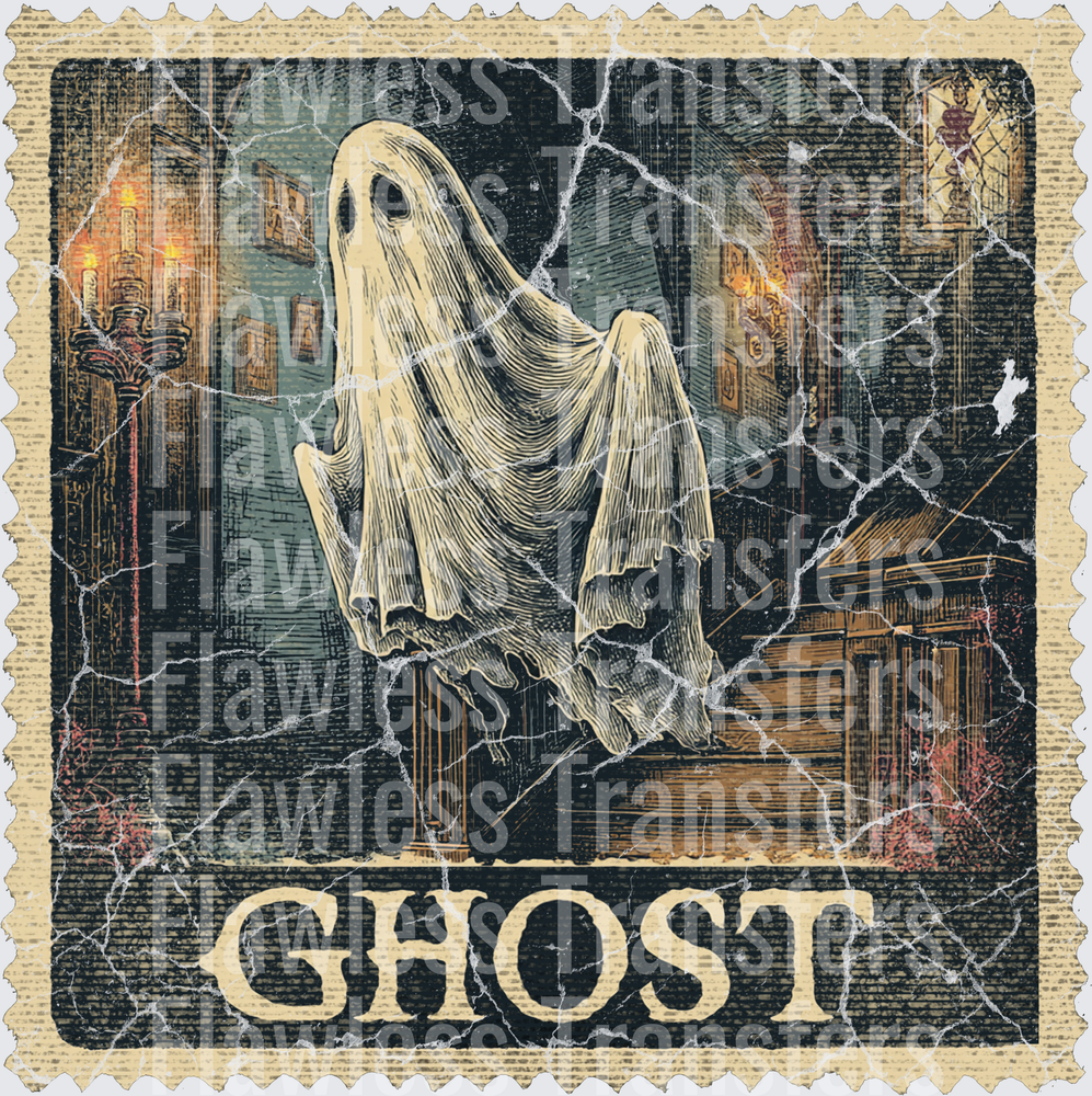 Ghost Vintage Stamp #0579