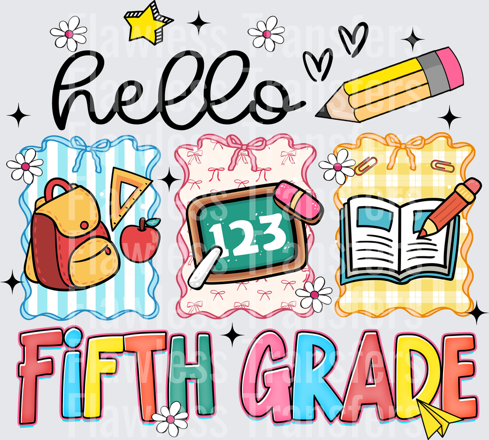 Hello Fifth Grade #3739