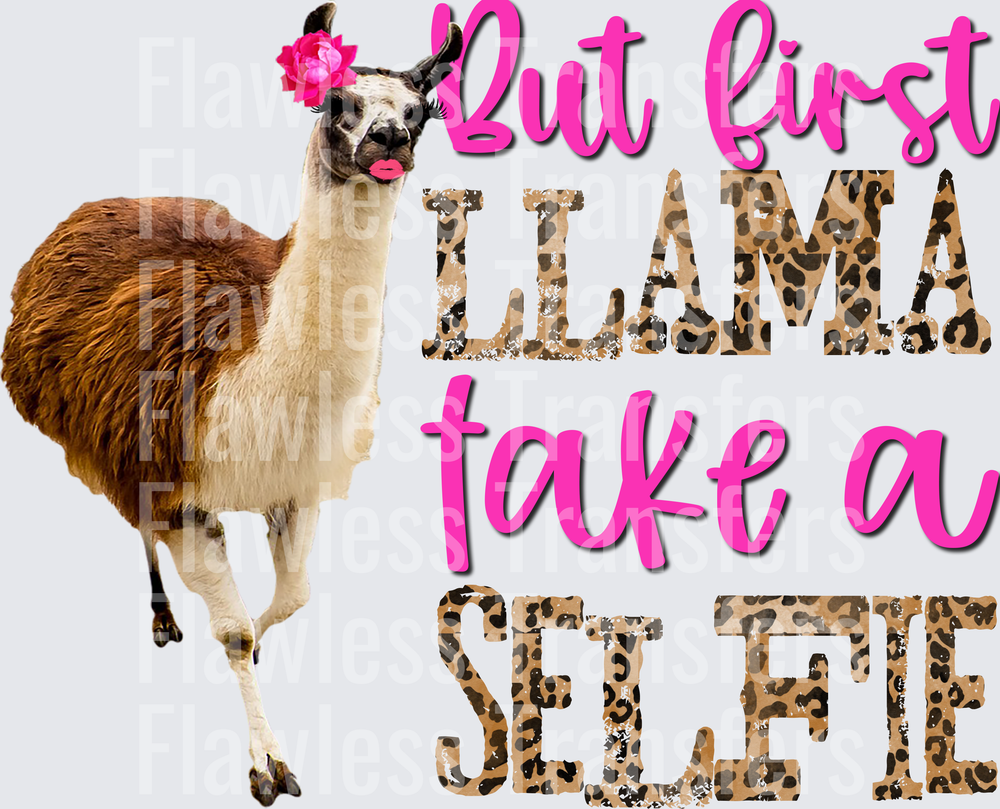 But First Llama Take A Selfie #4225