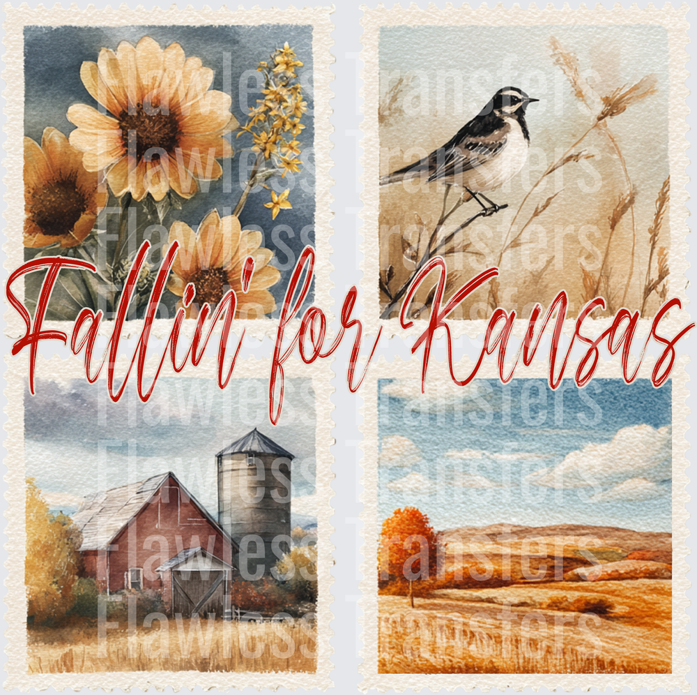 Fallin For Kansas Stamp #1150