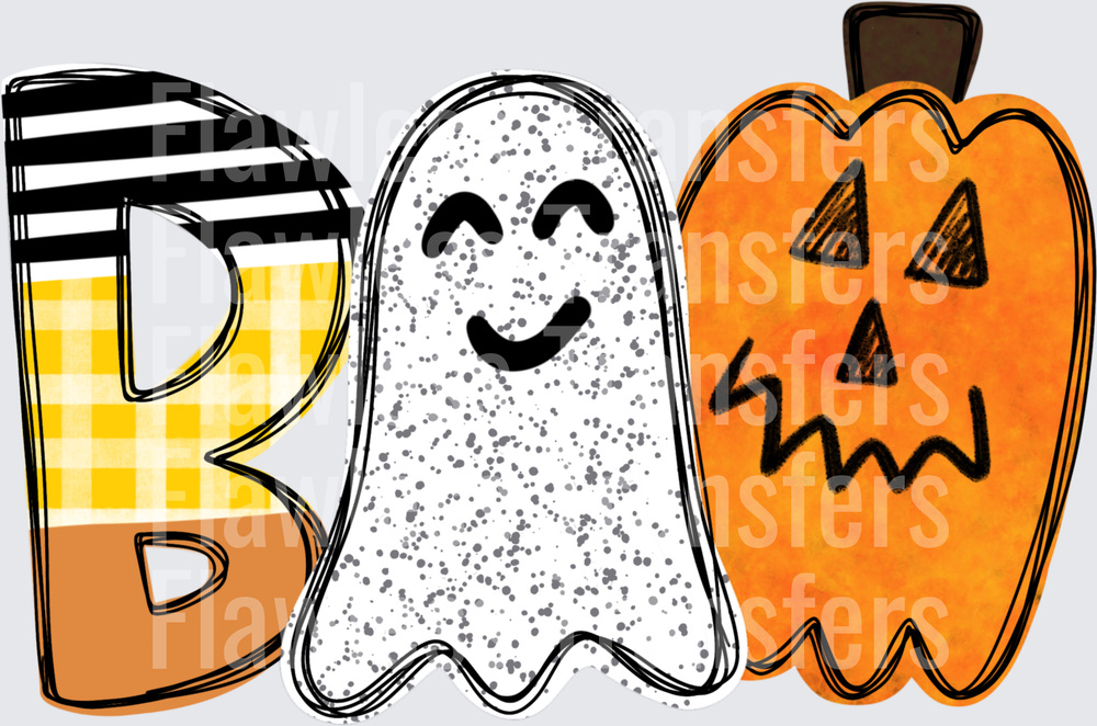 Boo Ghost Pumpkin Boy #0606