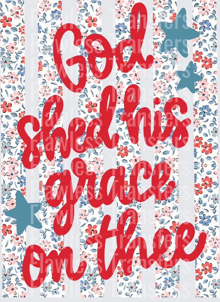 God Shed His Grace #4046