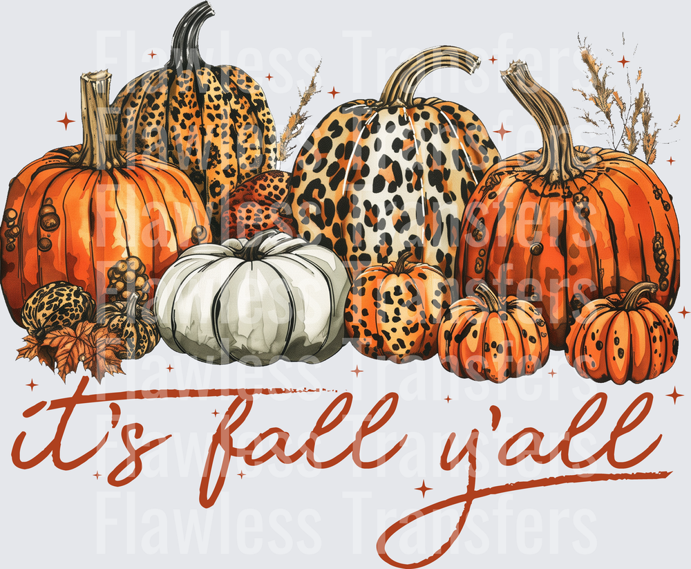 Its Fall Yall Pumpkins #0045