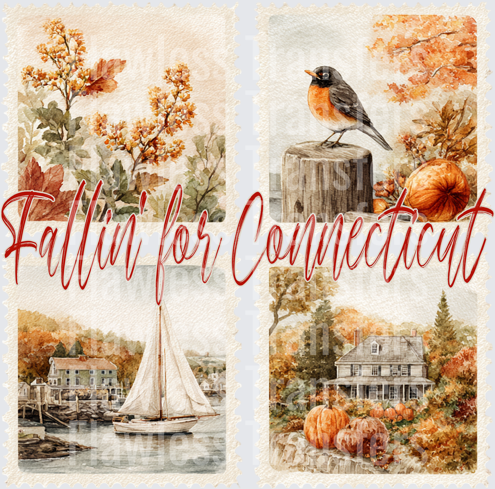 Fallin For Connecticut Stamp #1141