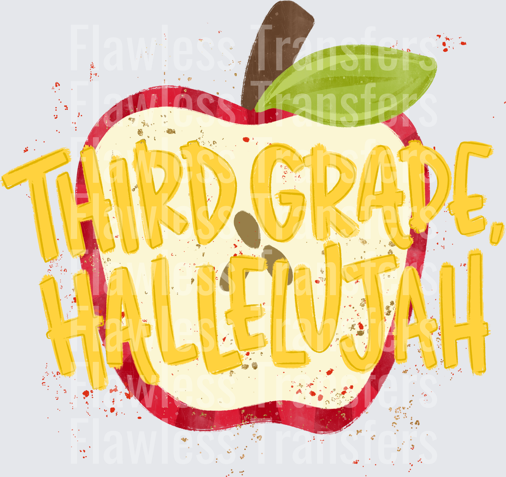 Third Grade Hallelujah #3900