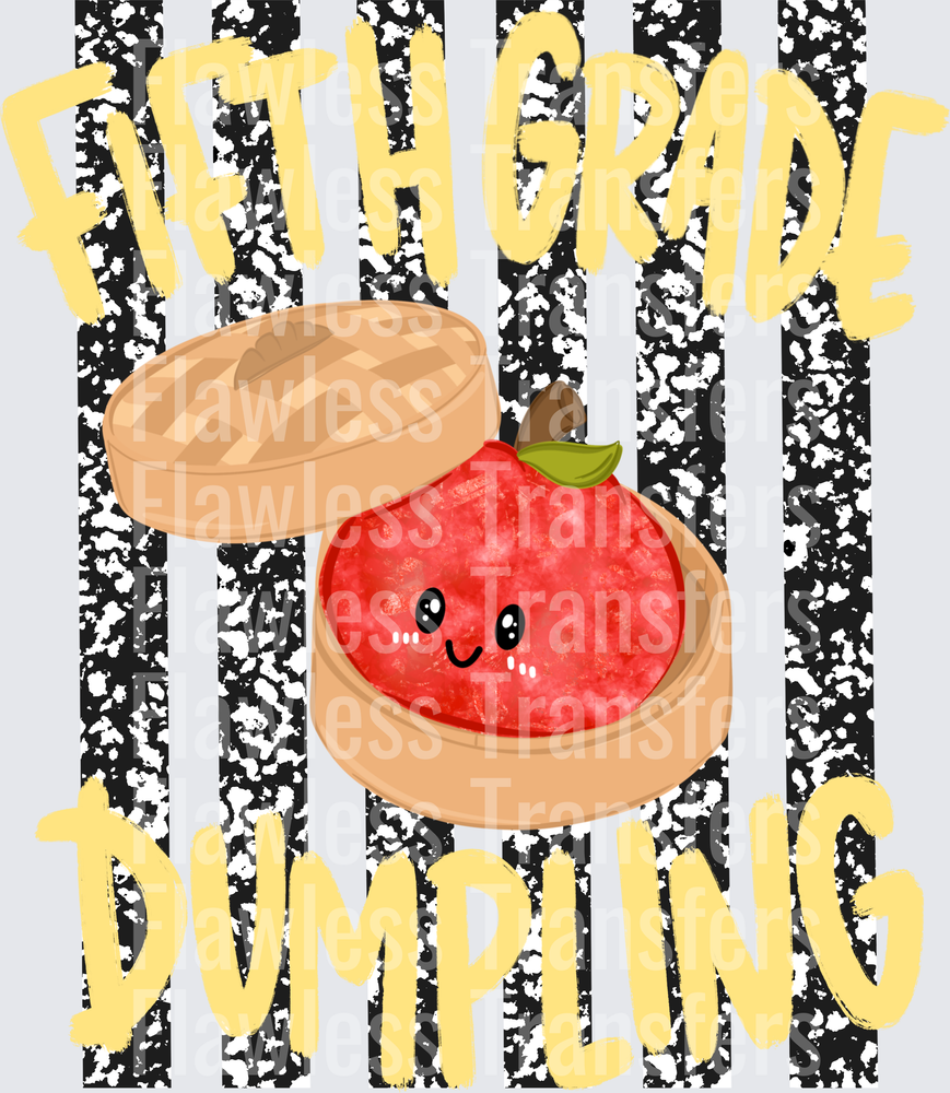 Fifth Grade Dumpling #3933