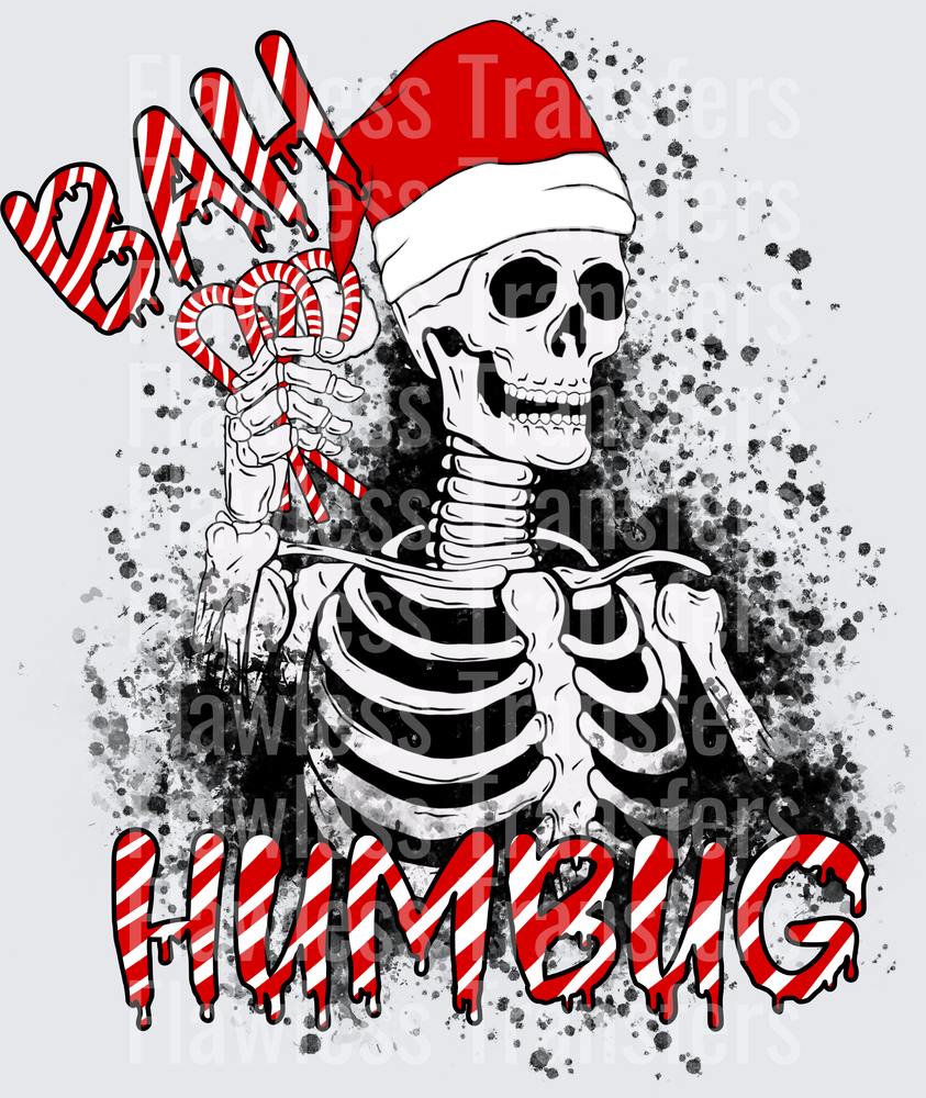Bah Humbug Skeleton #1413