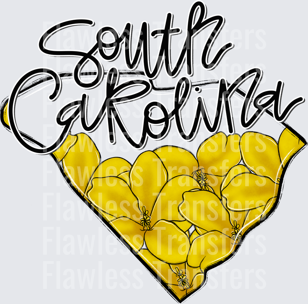 South Carolina Whimsy States #0977
