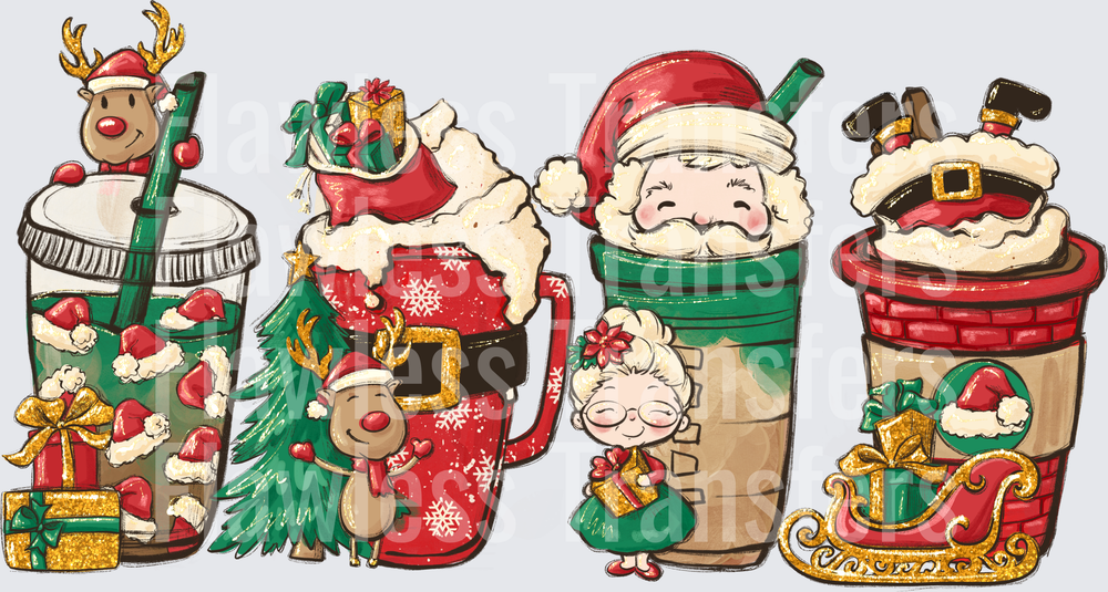 Santa Coffee Latte #1471