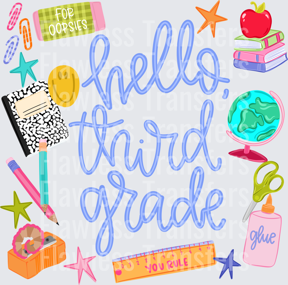 Hello Third Grade #3915