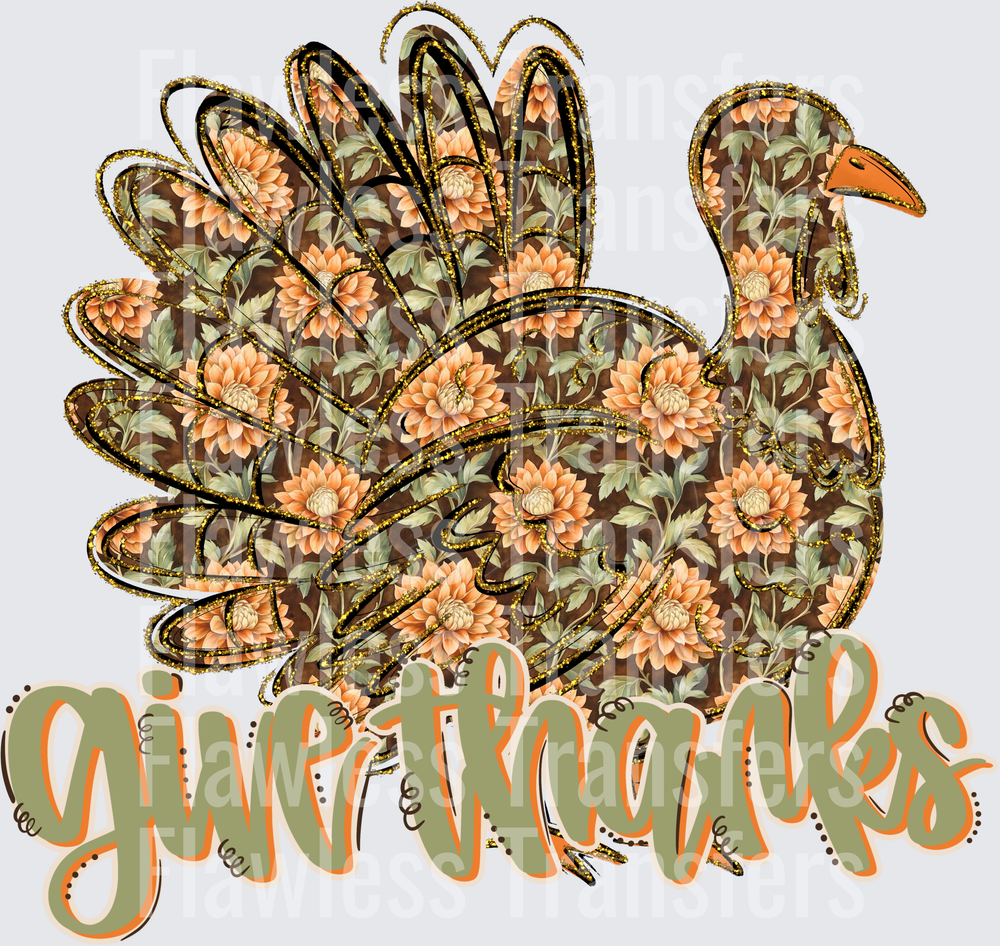 Give Thanks Turkey #0252