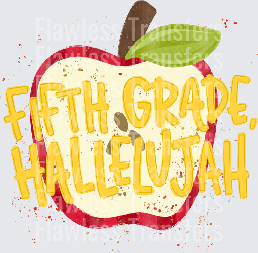 Fifth Grade Hallelujah #3902