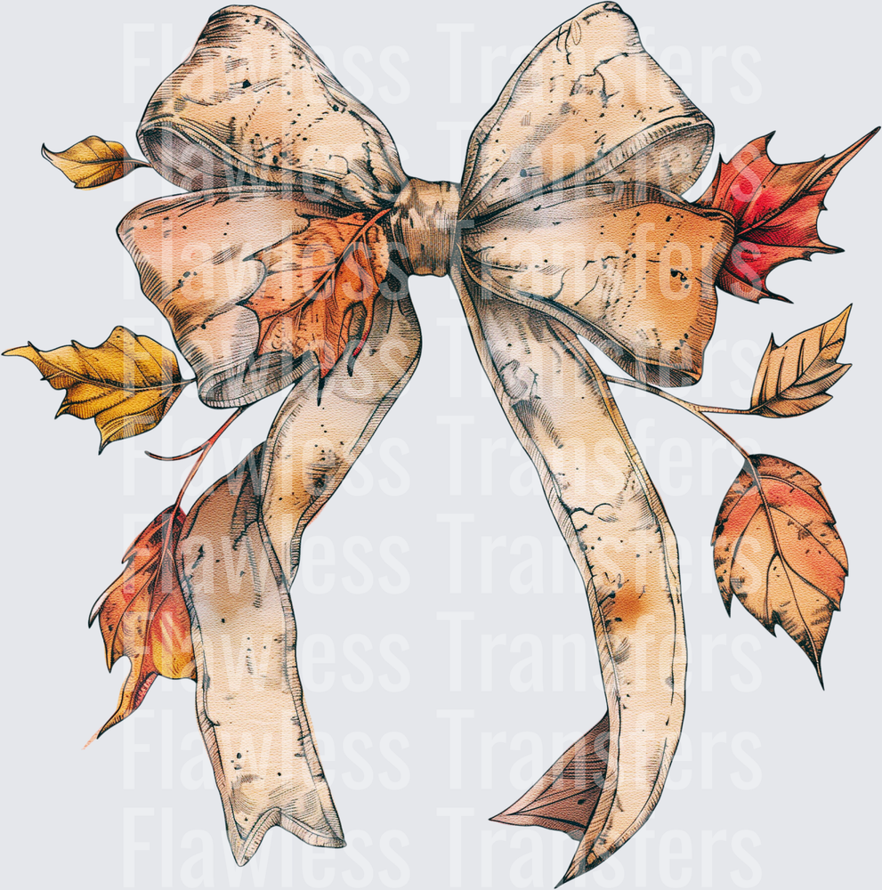 Fall Coquette Bow #0044