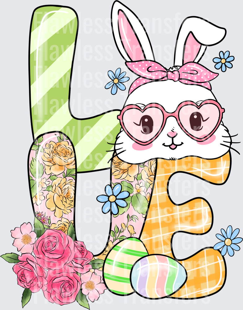 Love Bunny Head #5007