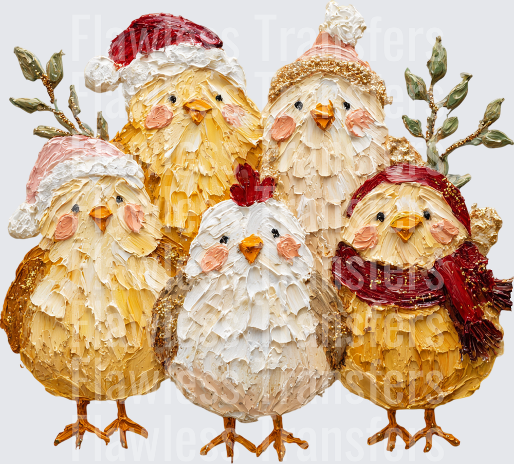 Christmas Chicks #1698