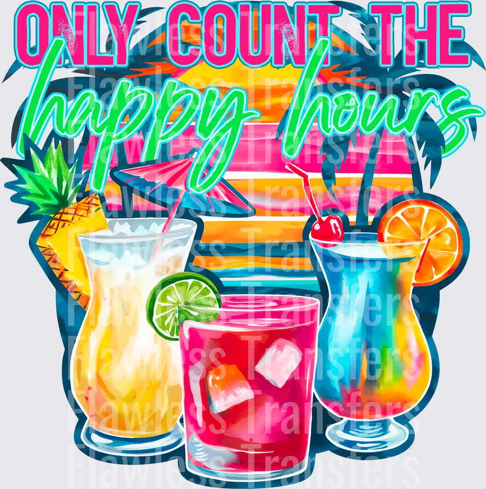 Only Count The Happy Hours #4886