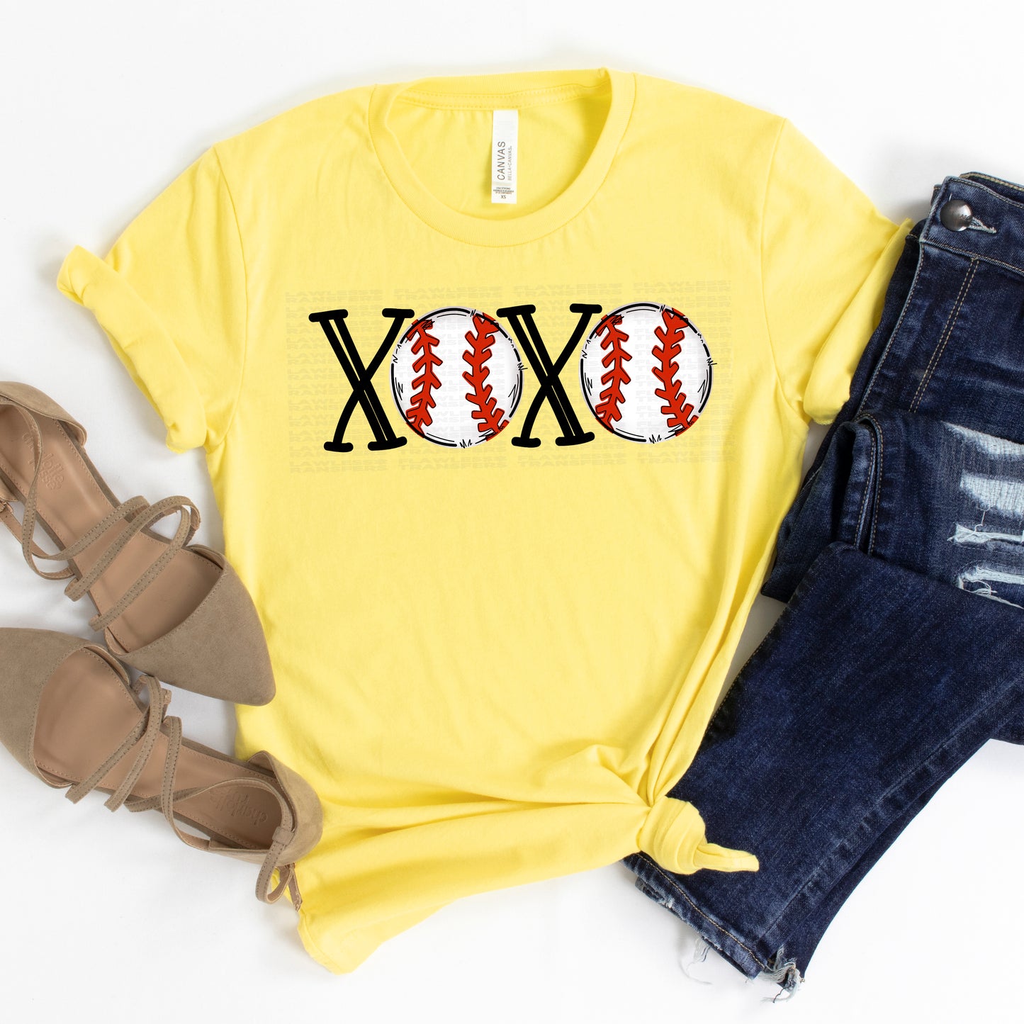 XOXO Baseball DTF Transfer