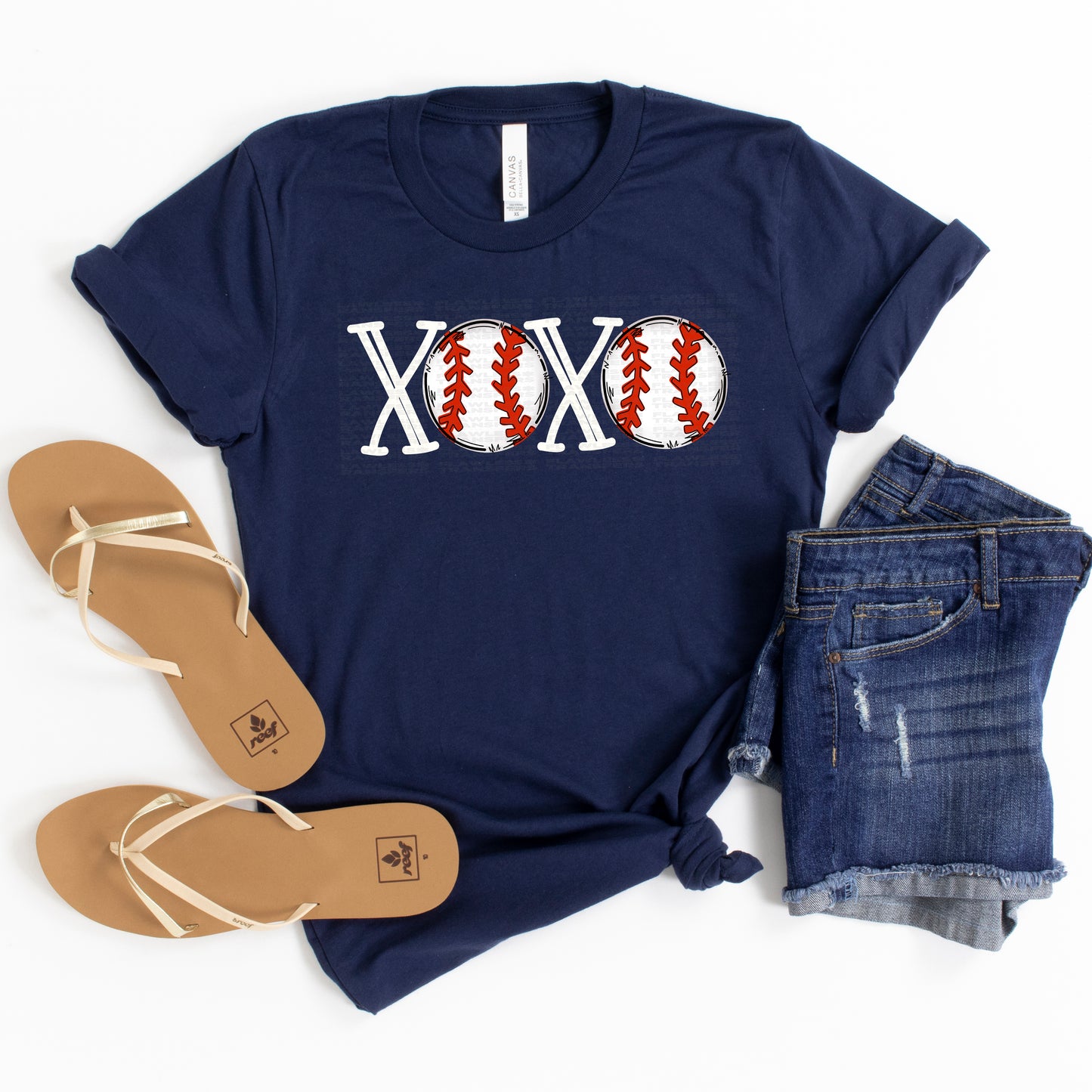XOXO Baseball DTF Transfer