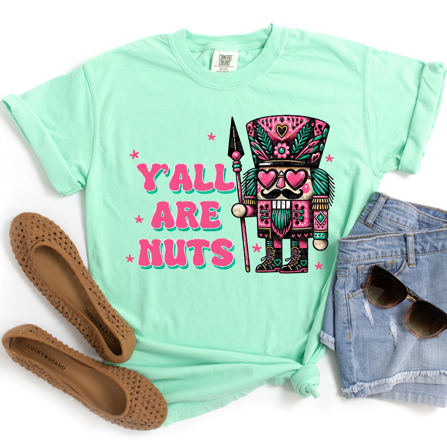 Yall Are Nuts - Nutcracker DTF Transfer