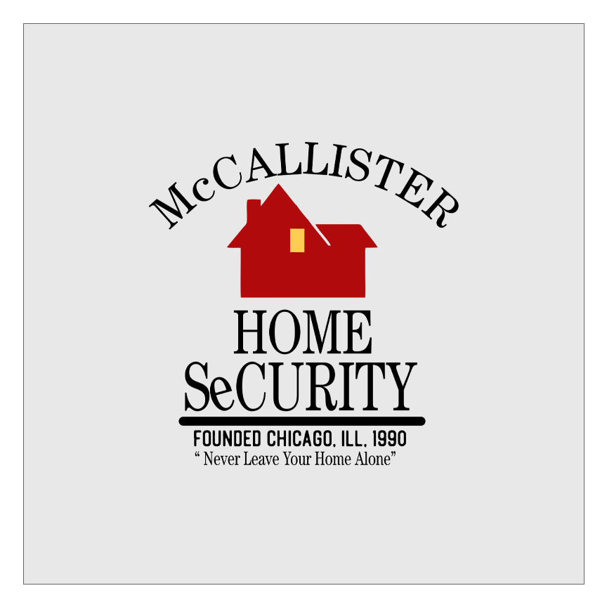 a logo for mccallister home security