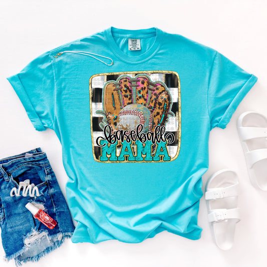 Baseball Mama Glove #3029 DTF Transfer