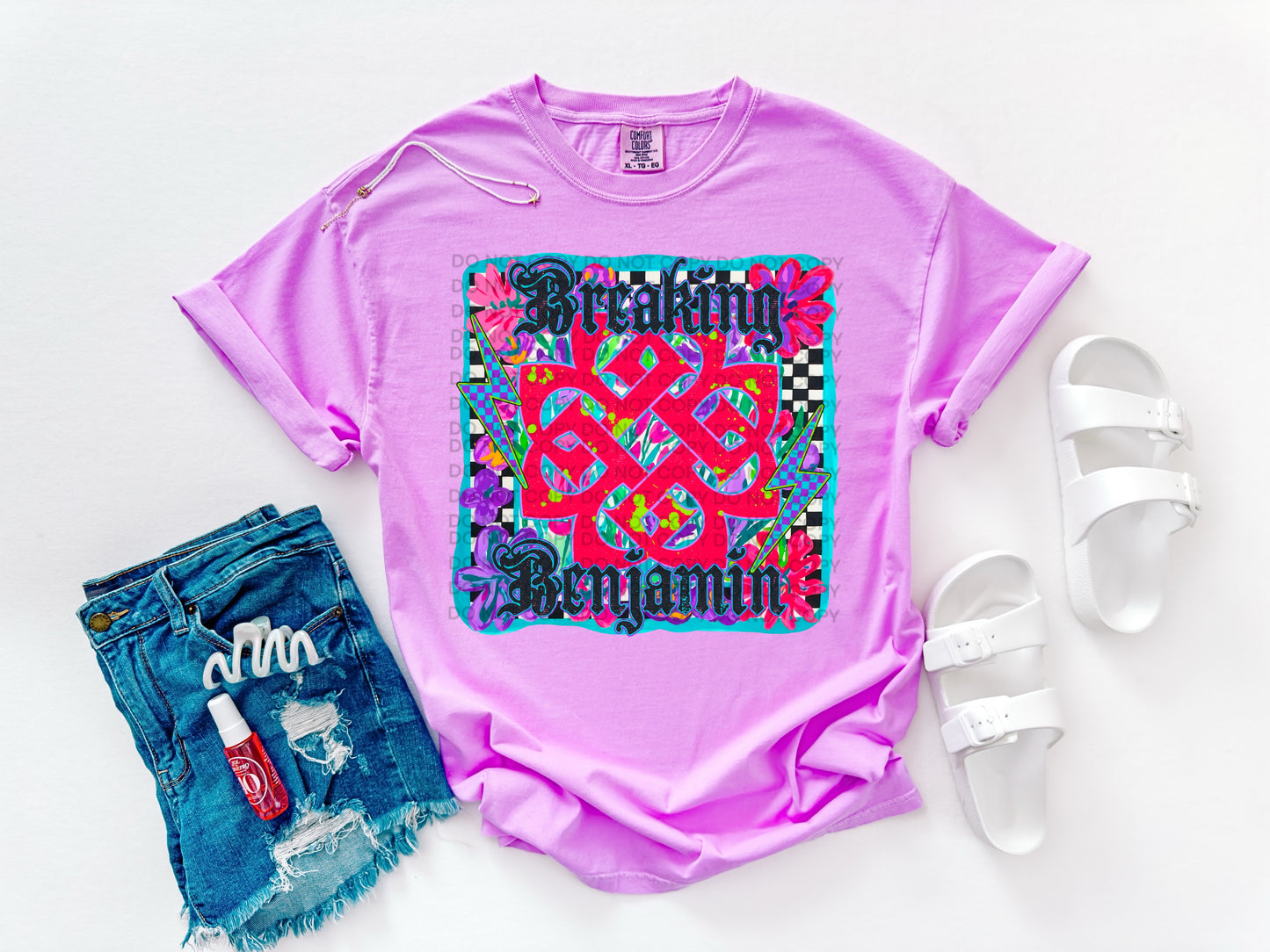 Neon Music Bands #2297 DTF Transfer